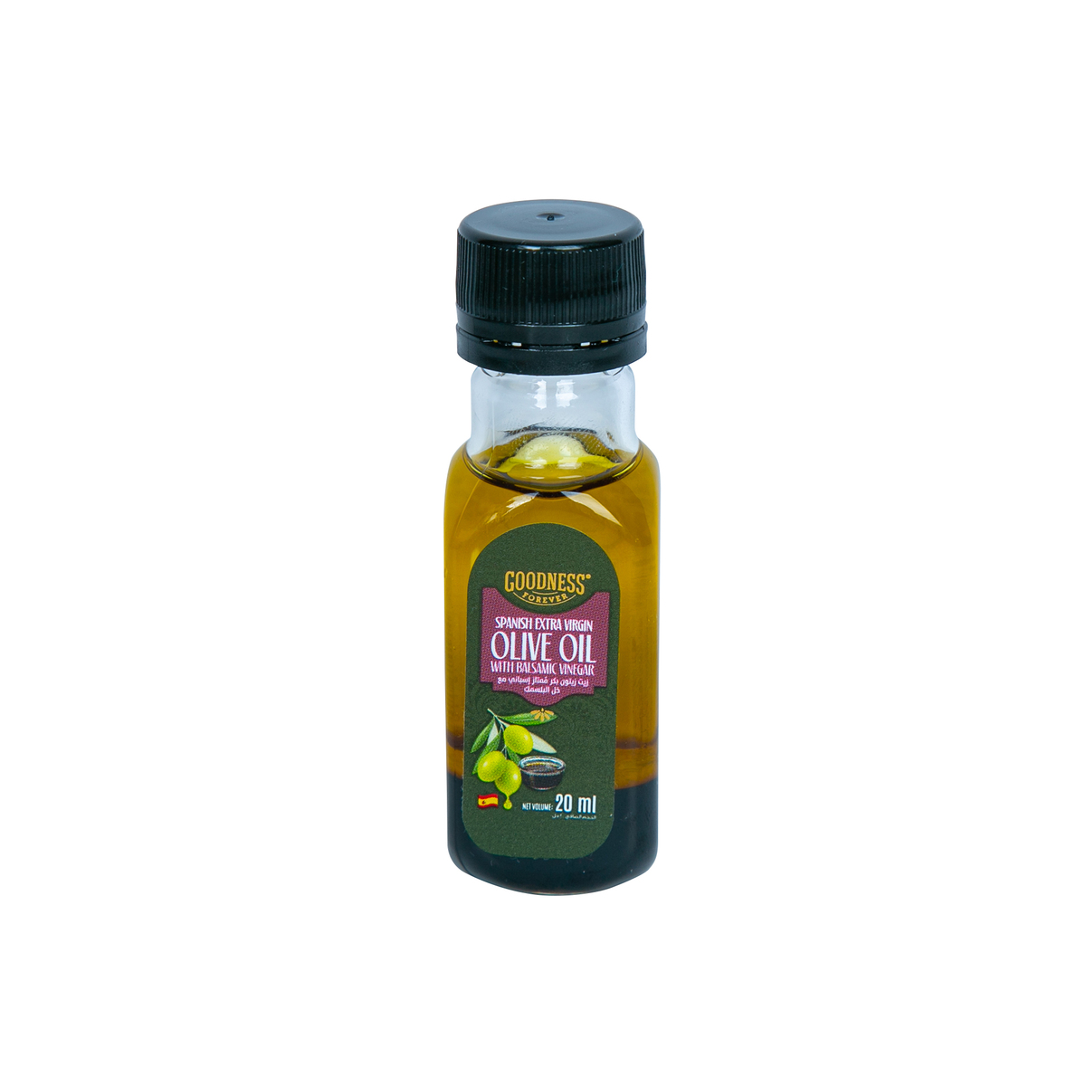 Goodness Forever Spanish Extra Virgin Olive Oil With Balsamic Vinegar 20 ml