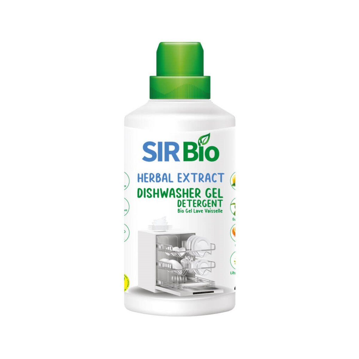 Sir Bio Herbal Extract Dishwasher Detergent Gel 1 Litre