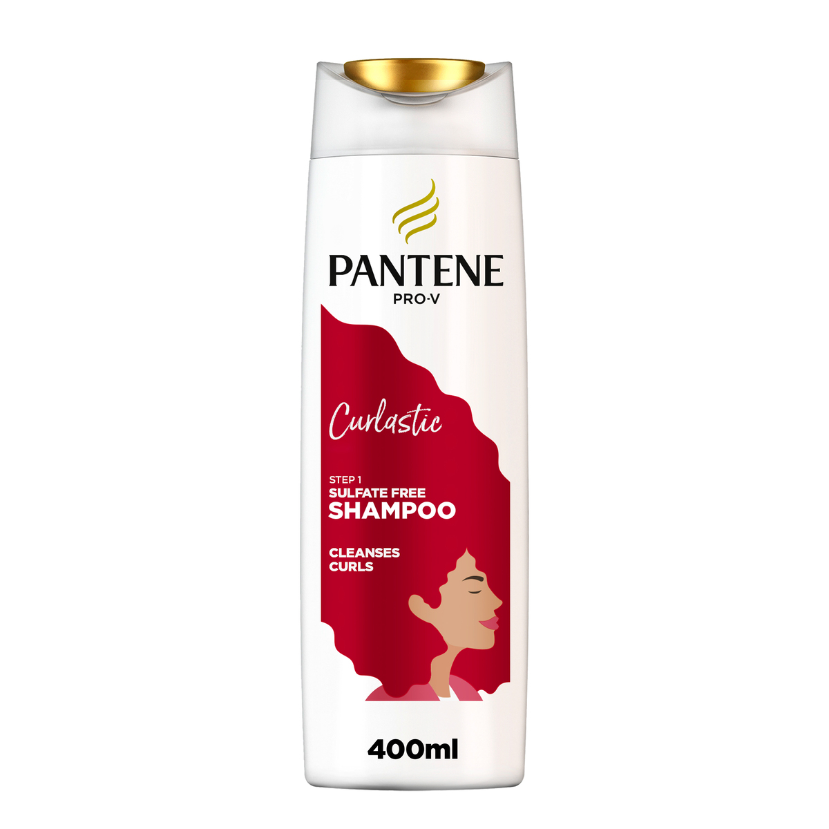 Pantene Pro-V Curlastic Shampoo 400 ml +  Conditioner 360 ml + Leave On Cream 270 ml