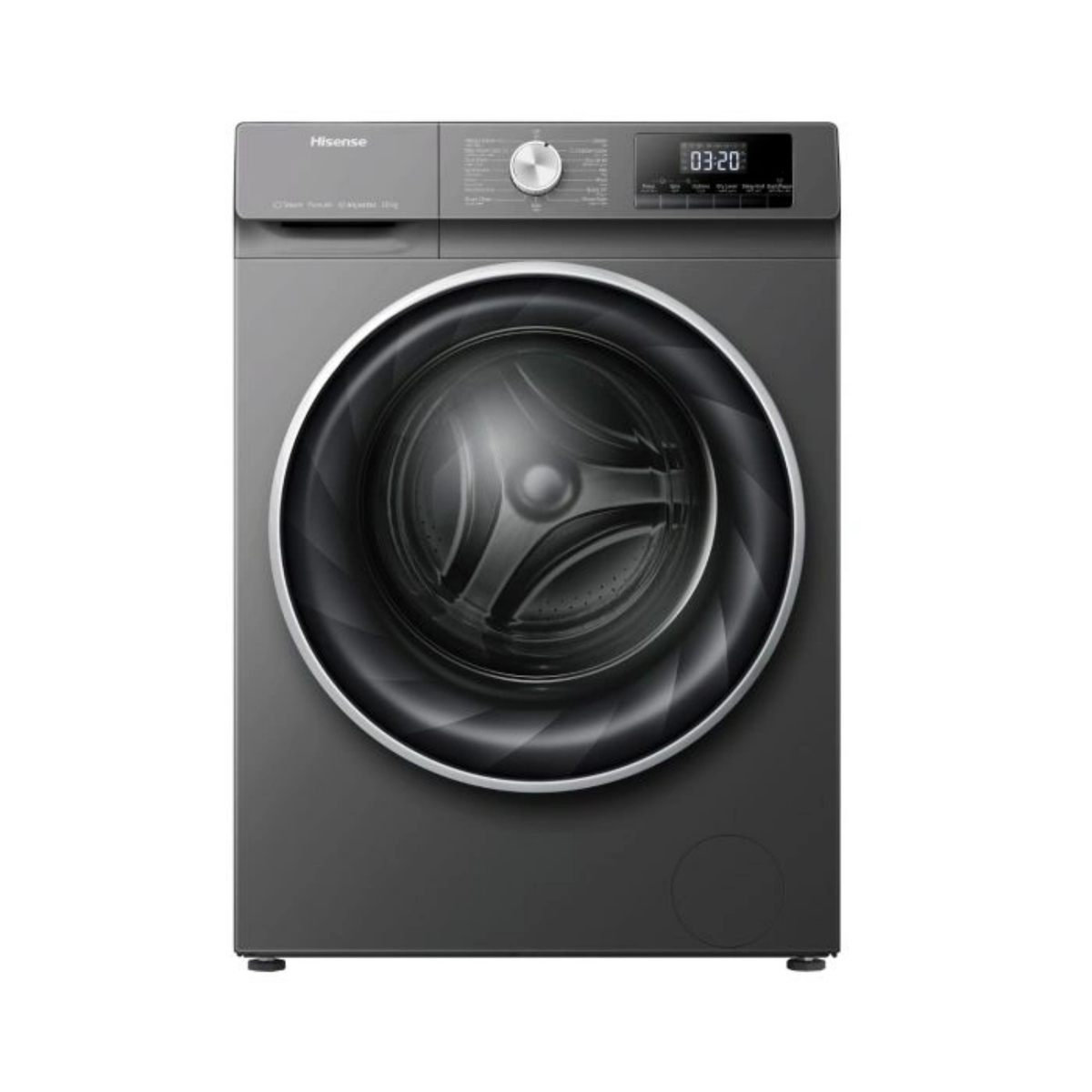 Hisense Front Load Washing Machine, 10 kg, 1400 RPM, WFQY1014EVJMT