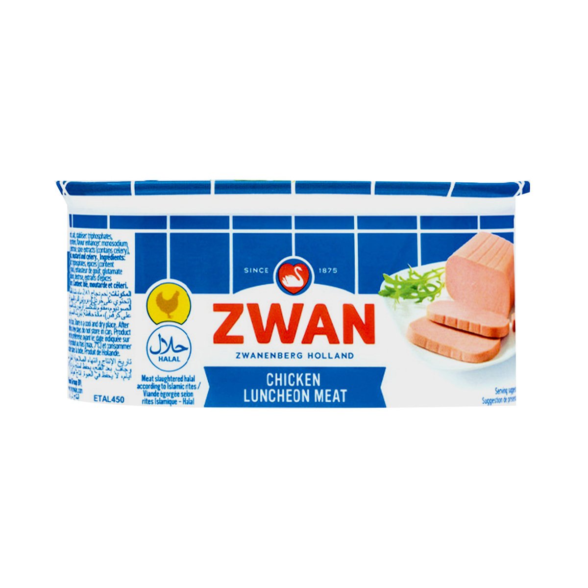 Zwan Chicken Luncheon Meat Value Pack 3 x 200 g