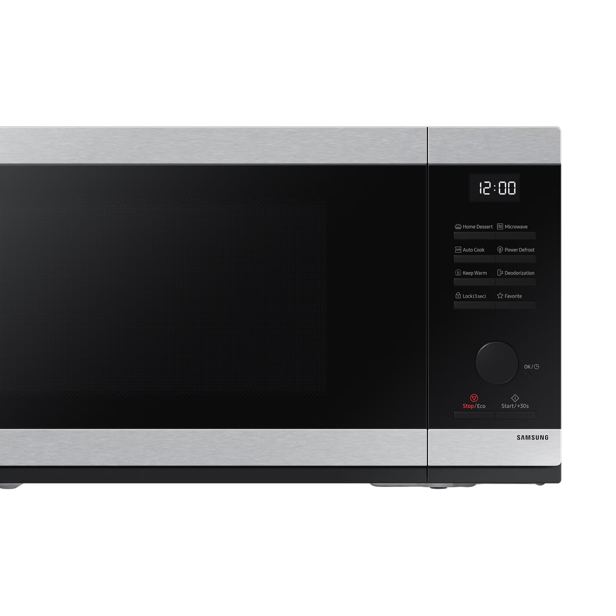 Samsung Microwave Oven with Power Defrost and Home Dessert, 1500 W, 32L, Black, MS32DG4504ATSG