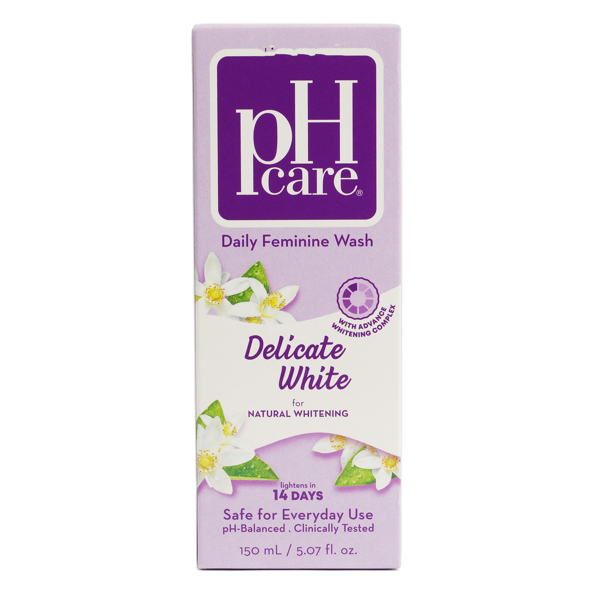 Buy PH Care Delicate White Femenine Wash 150 ml Online