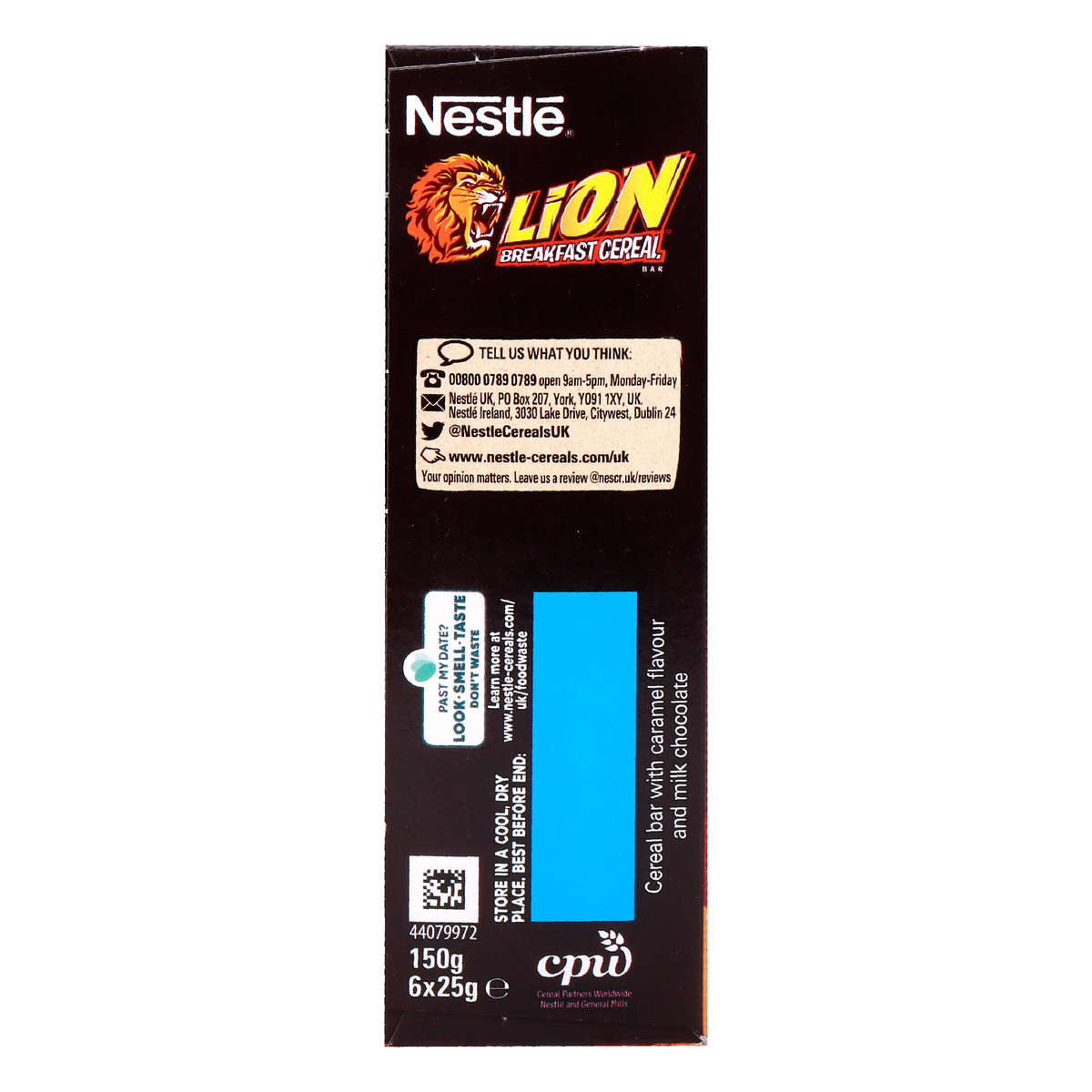 Nestle Lion Breakfast Cereal Bars 6 x 25 g