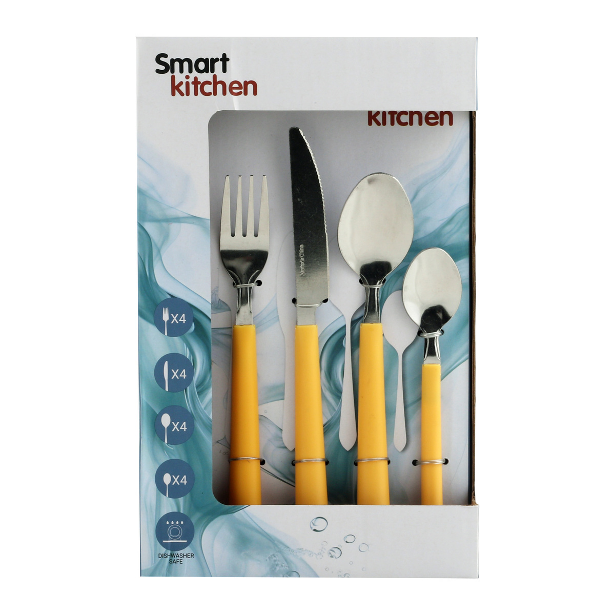 Smart Kitchen Stainless Steel Cutlery Set 8513 16 pcs