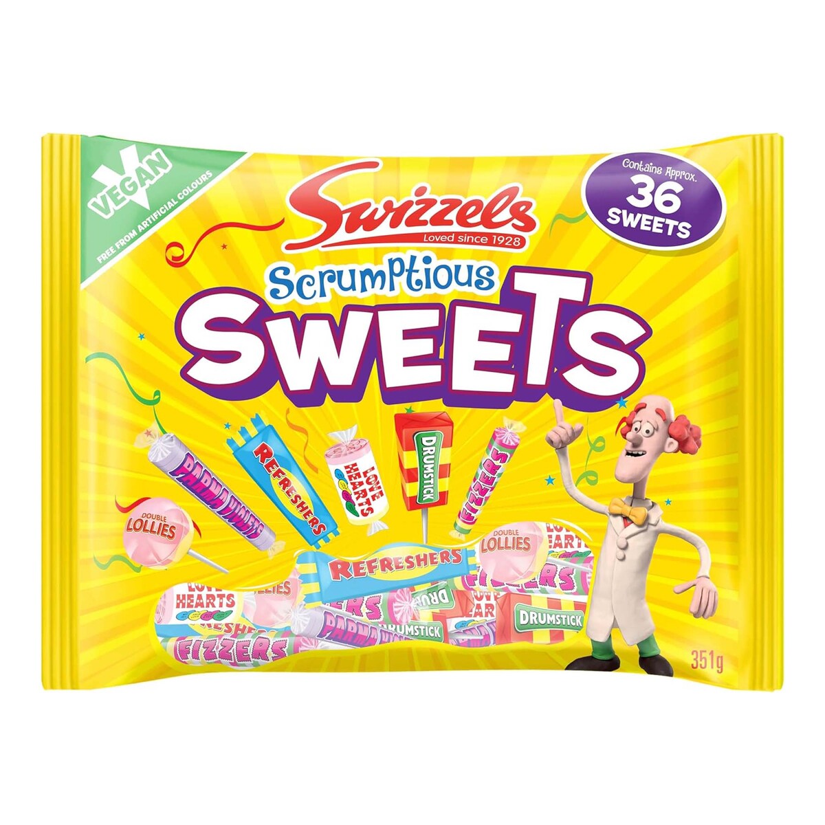 Swizzels Scrumptious Assorted Family Favourits Sweets 351g