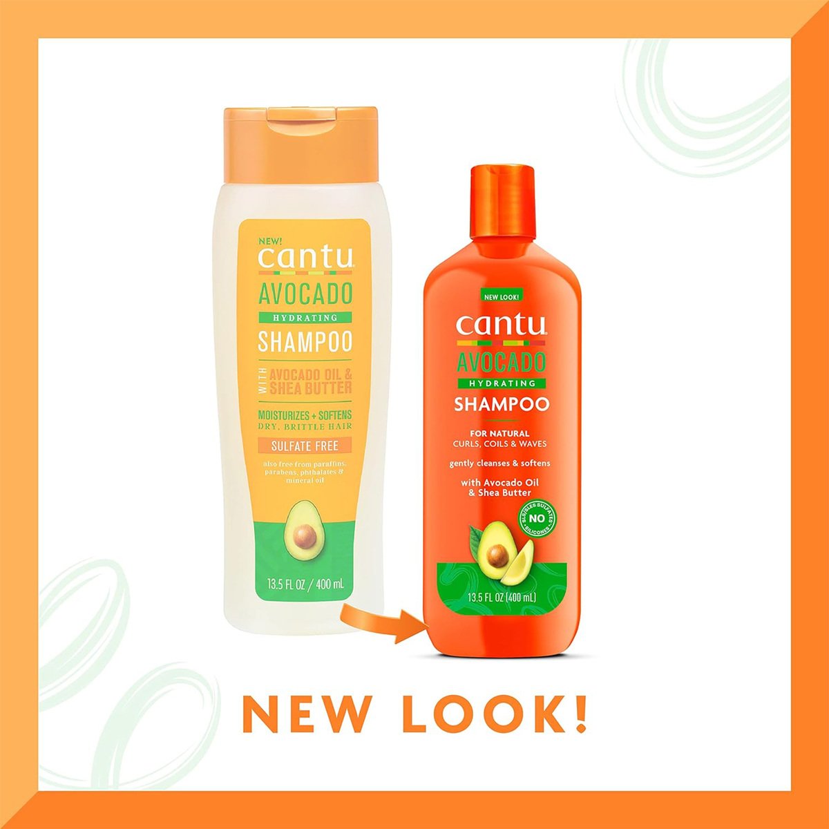 Cantu Avocado Hydrating Shampoo 400 ml