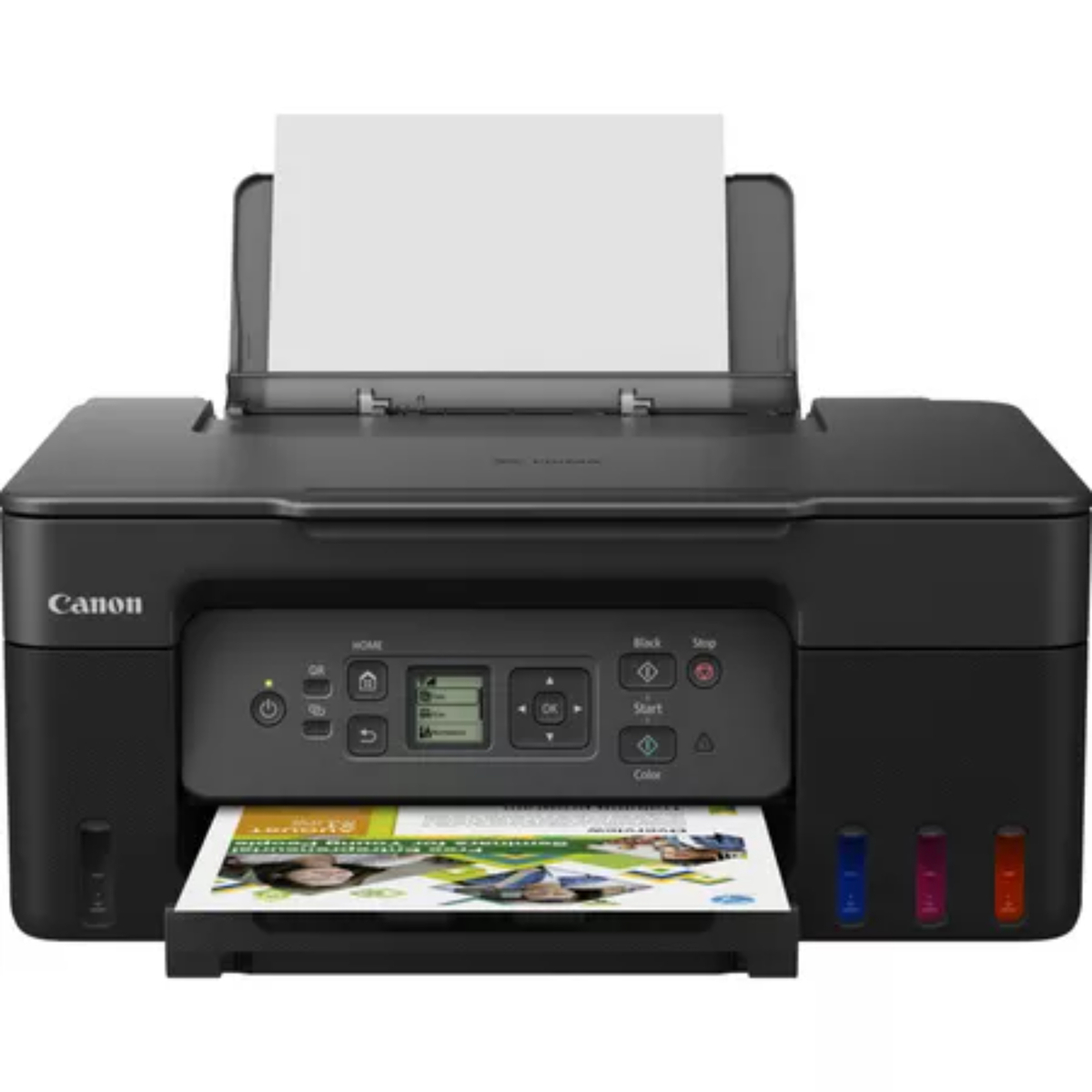 Canon PIXMA G3470 Wireless Colour 3-in-1 Refillable MegaTank Printer, Black