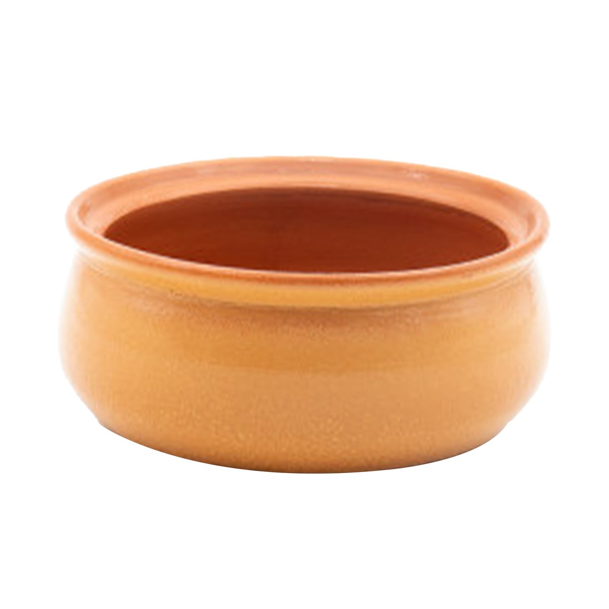 Corzana Clay Biriyani Pot with Lid, 19 cm, SOPET19