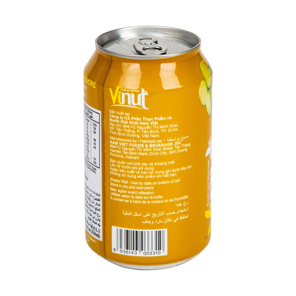 Vinut Sugarcane & Calamansi Juice Drink 330 ml