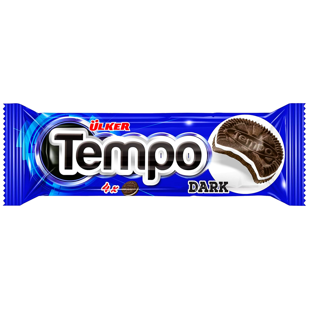 Ulker Tempo Dark Biscuits With Vanilla Cream 12 x 36 g