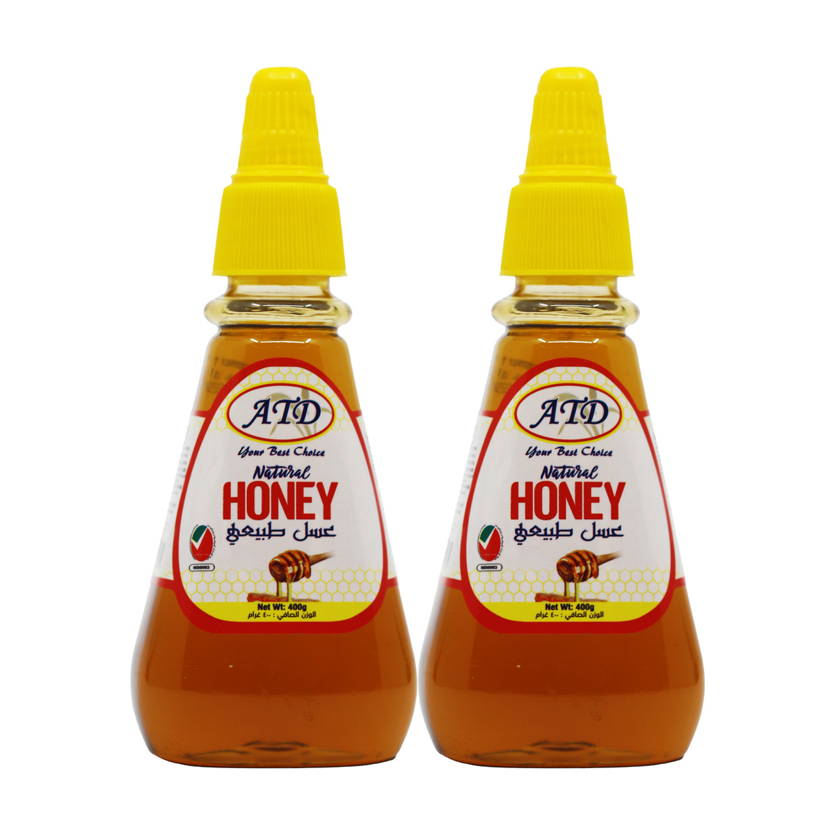 ATD Natural Honey Value Pack 2 x 400 g