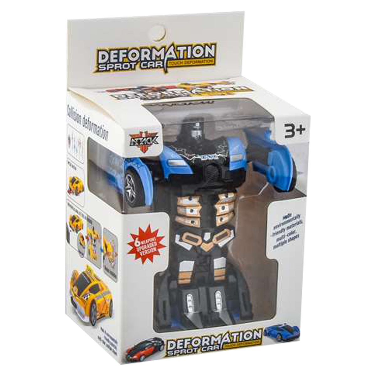 Skid Fusion Deformation Car- XY898-C Assorted 1pc