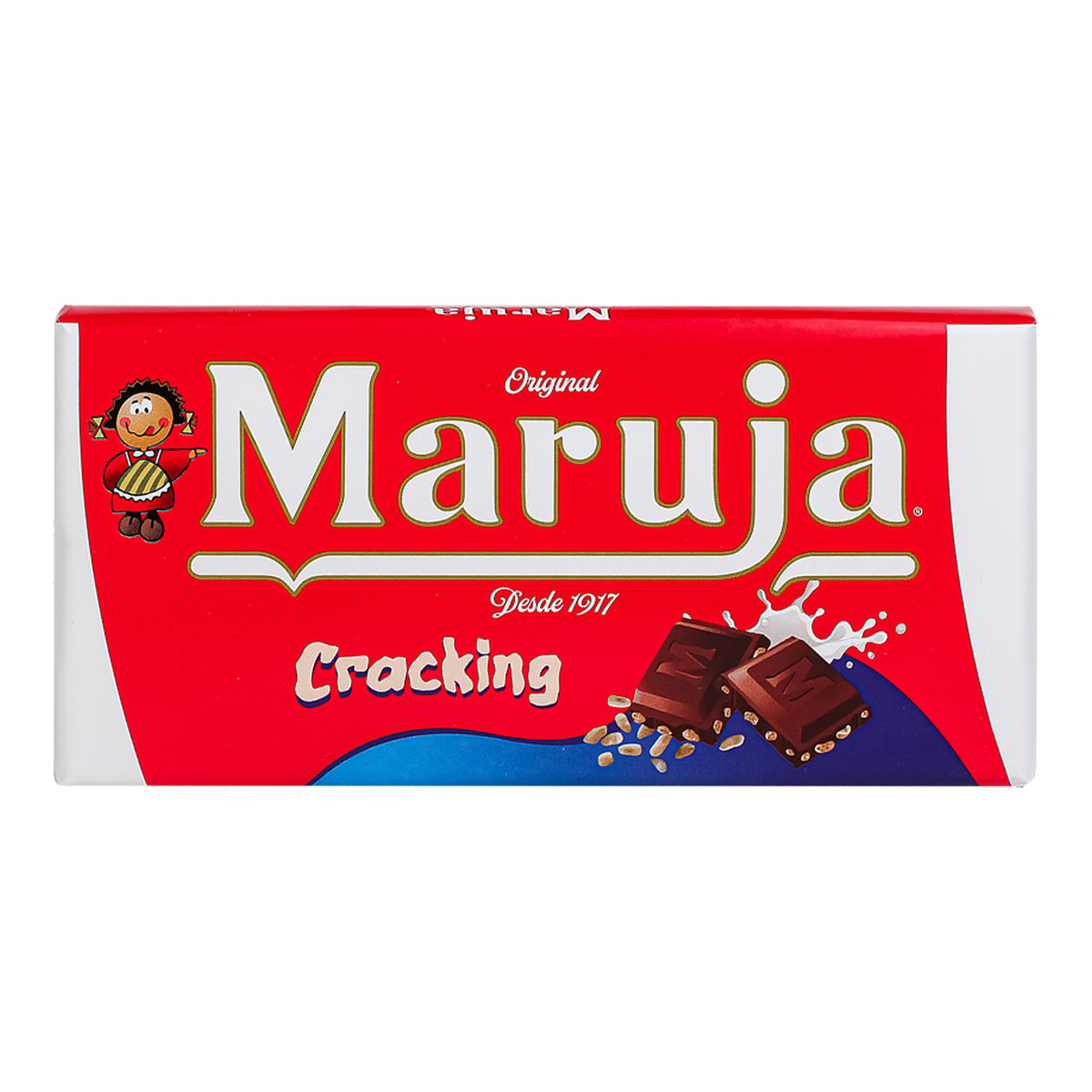 Maruja Compound Chocolate with Milk and Crispy Rice 85g