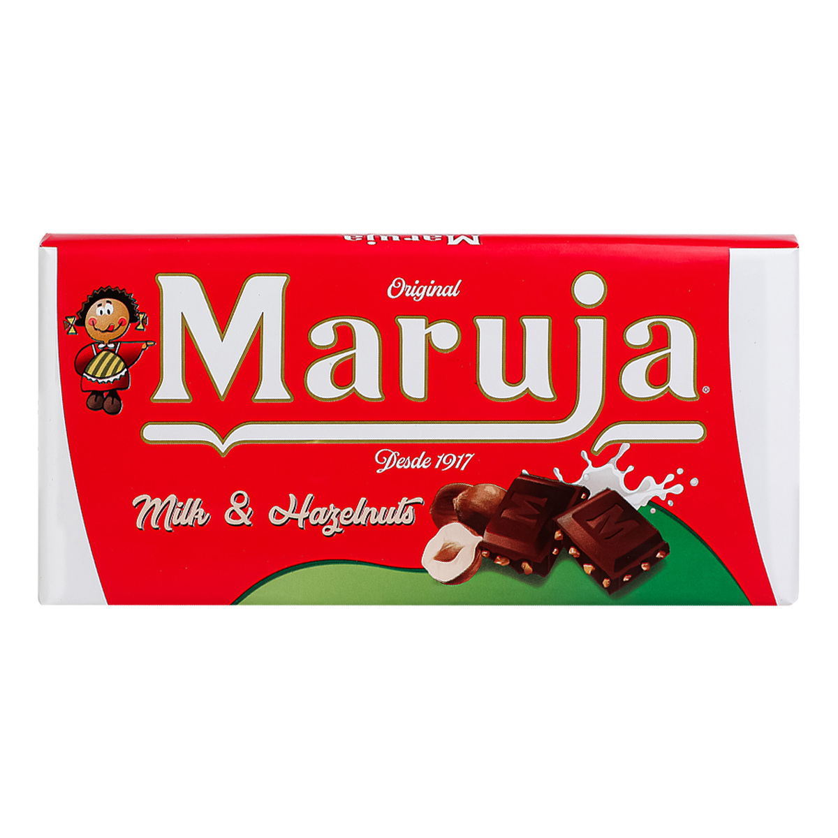 Maruja Compound Chocolate with Milk and Hazelnuts 100g