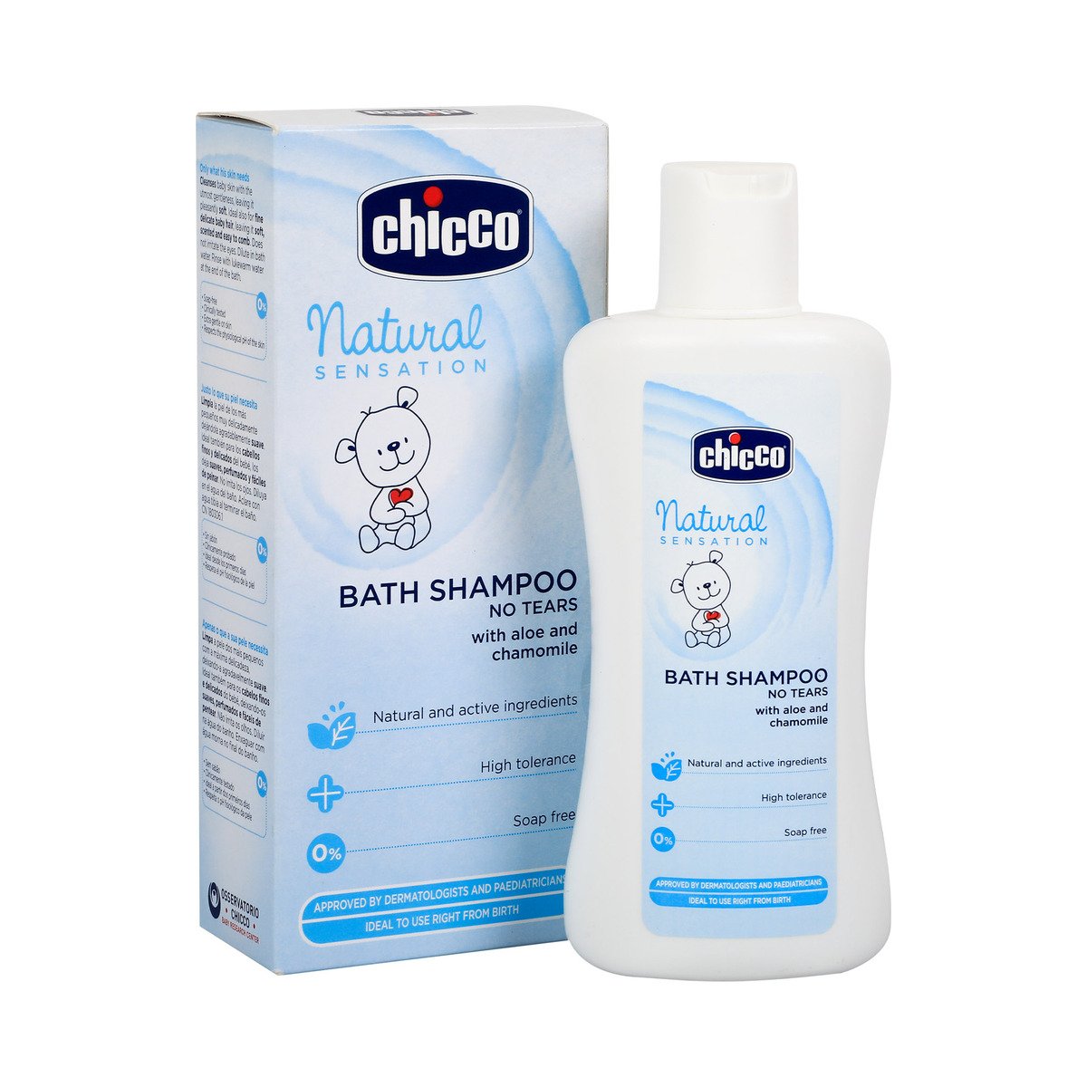 Chicco Natural Sensation No Tear Bath Shampoo 200 ml