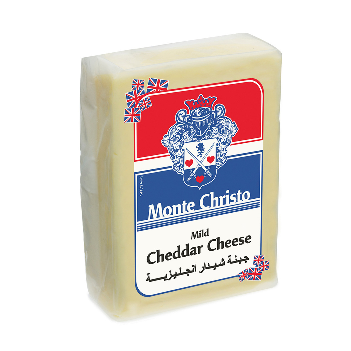 Monte Christo White Mild English Cheddar White Cheese 200 g