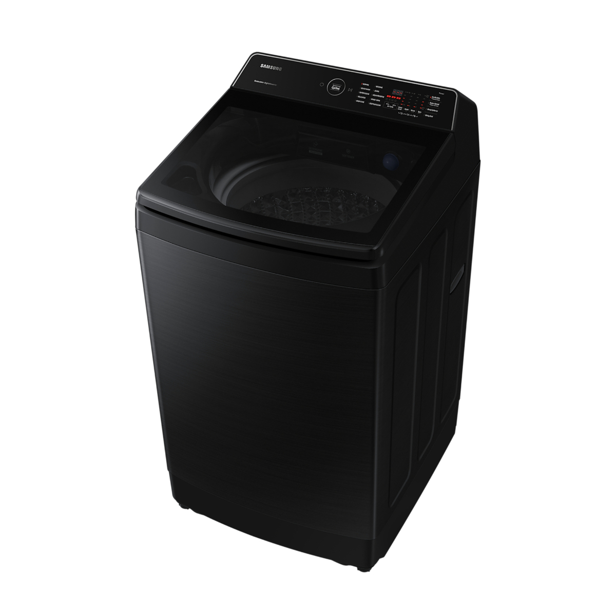 Samsung Top Load Washing Machine, 16 kg, 700 RPM, Black Cavier, WA16CG6786BVGM