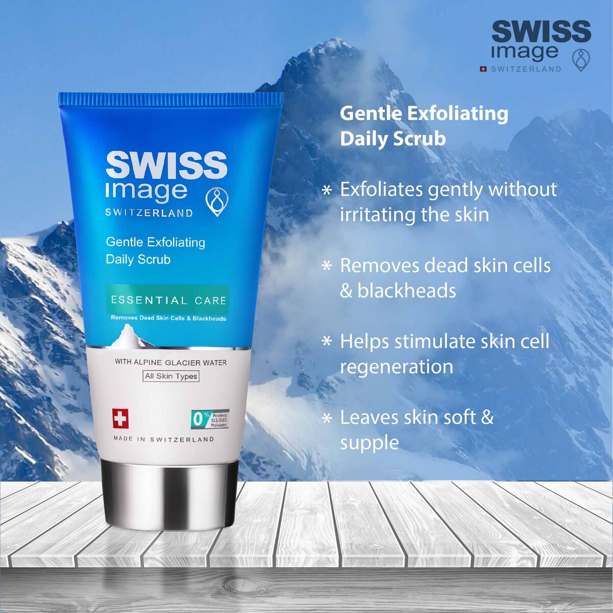 Swiss Image Gentle Exfoliating Daily Scrub 150 ml