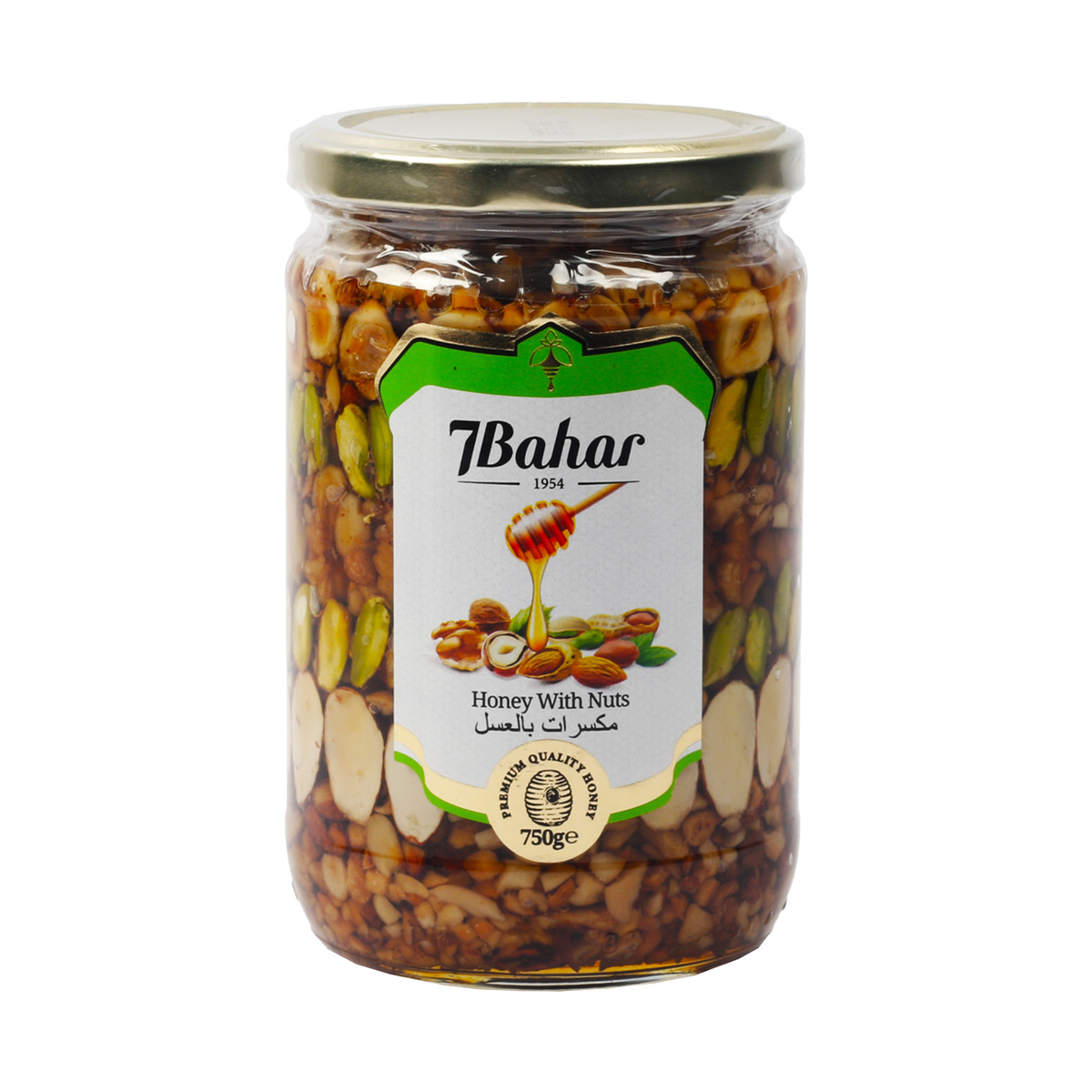 7Bahar Honey With Nuts 750 g