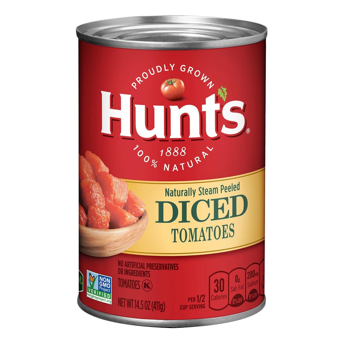 Hunts Diced Tomatoes 411 g