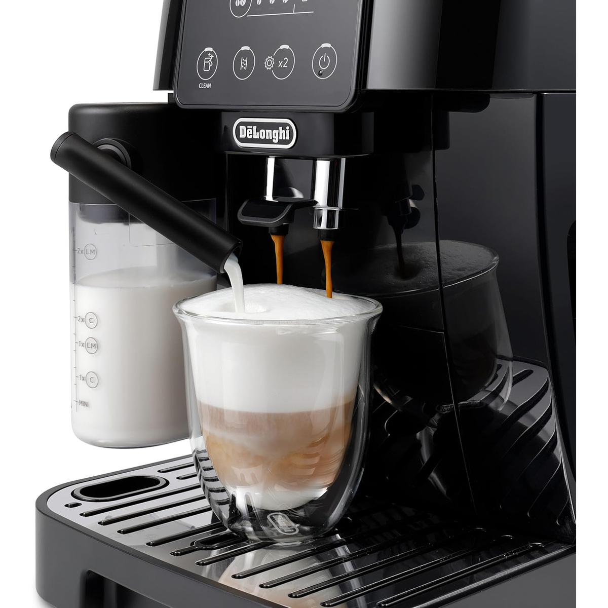 Delonghi Magnifica Start Fully Automatic Bean to Cup Coffee Machine, 1450W, Black, ECAM220.60.B