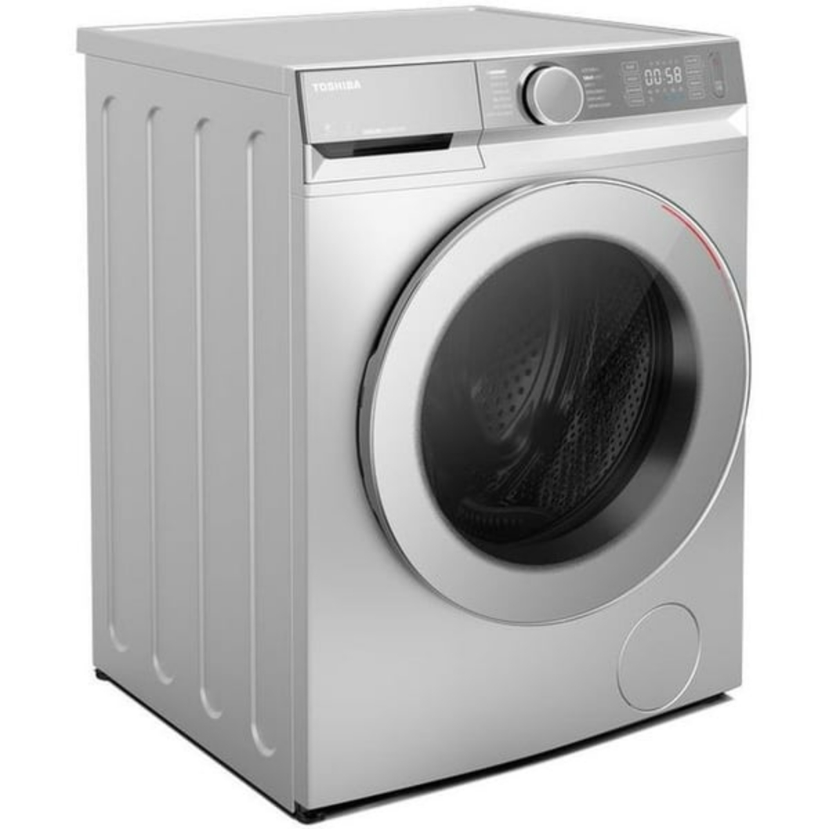 Toshiba Front Load Washer, 8 kg, 1400 RPM, 16 Programs Silver, TW-BL90A4B(SK)