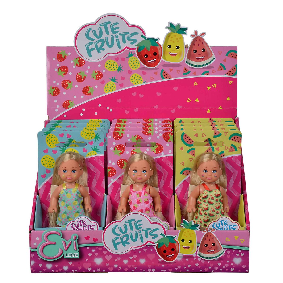 Steffi Love Cute Fruits Doll, Assorted 1 pc, 105733515