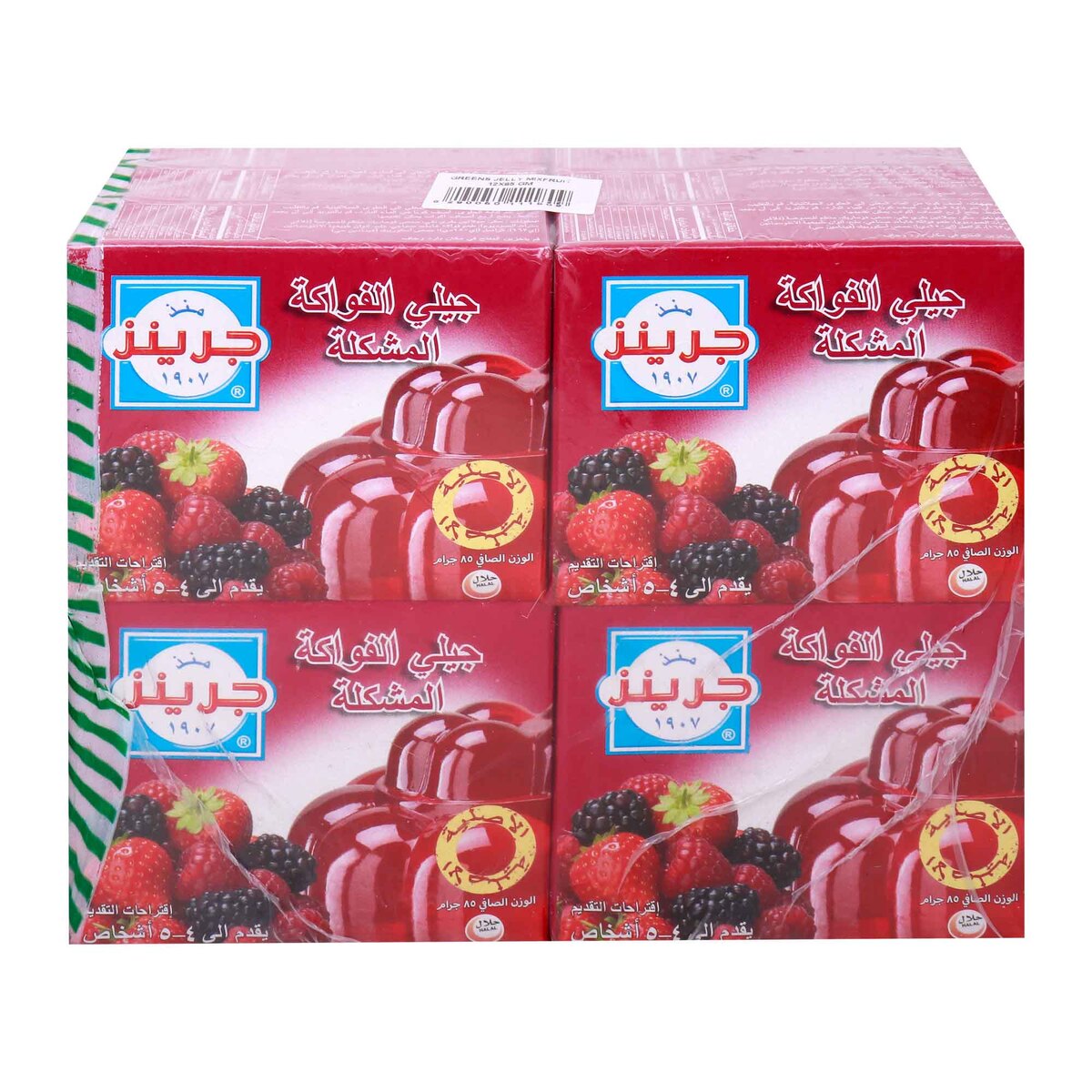 Greens Jelly Mixed Fruit 12 x 85 g