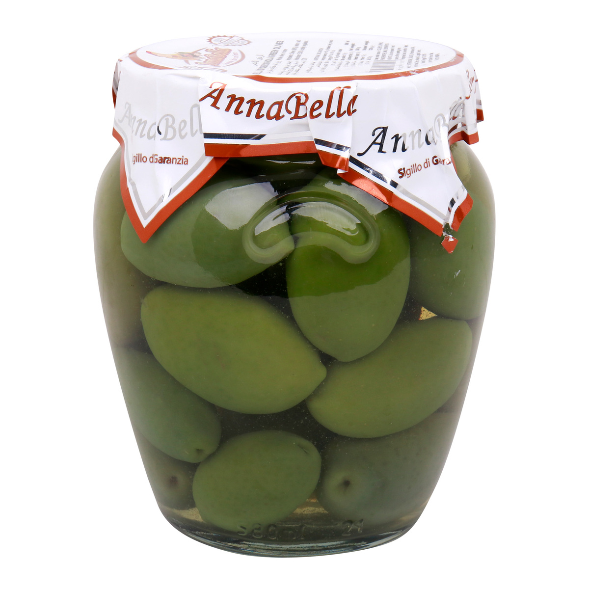 Annabella Green Jumbo Olives In Brine 550 g