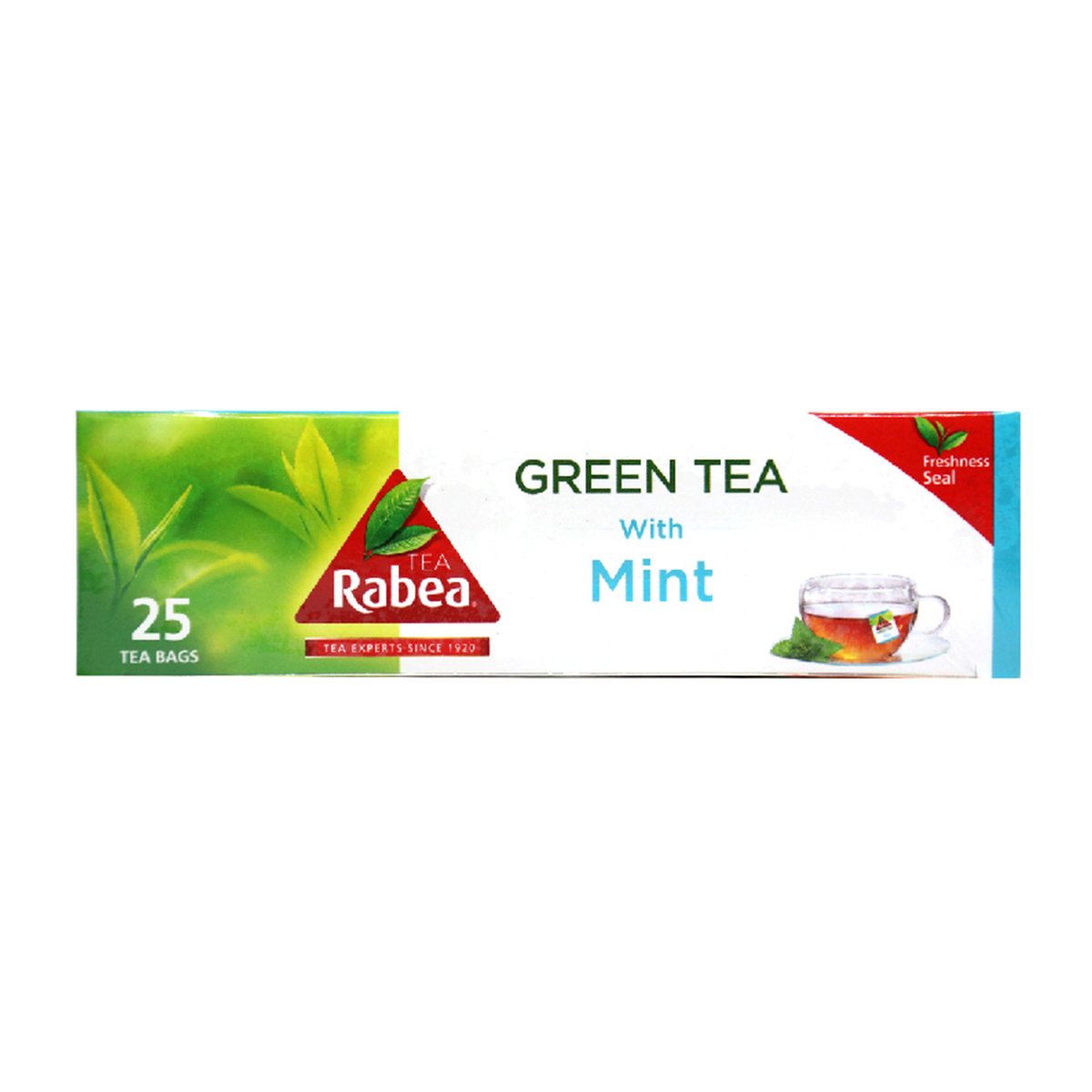 Rabea Green Tea with Mint 25 Teabags