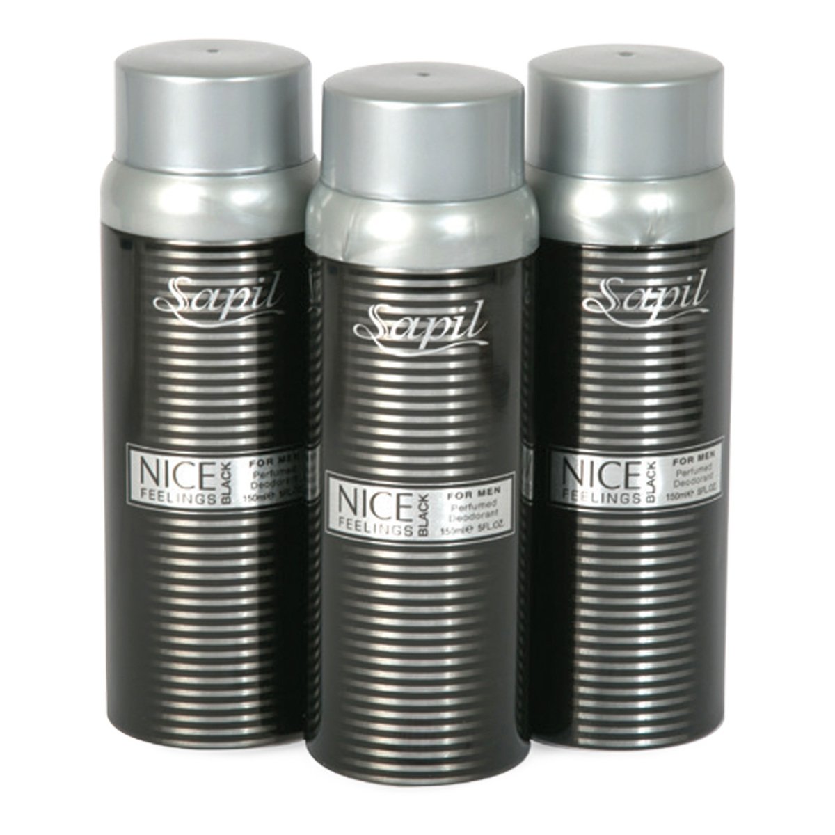 Sapil Perfumed Deodorant Spray For Men Assorted Value Pack 3 x 150 ml