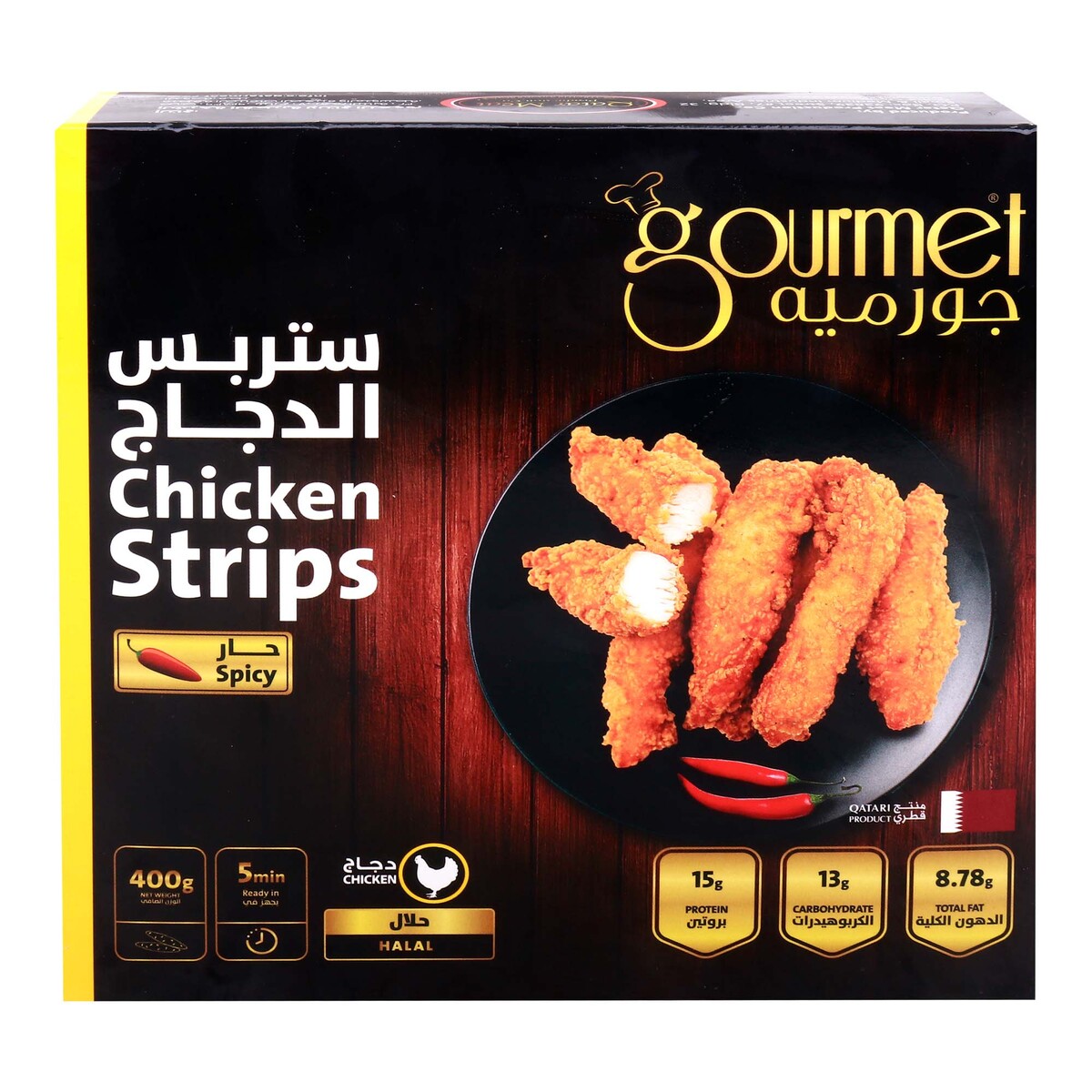 Gourmet Chicken Strips Spicy 400 g