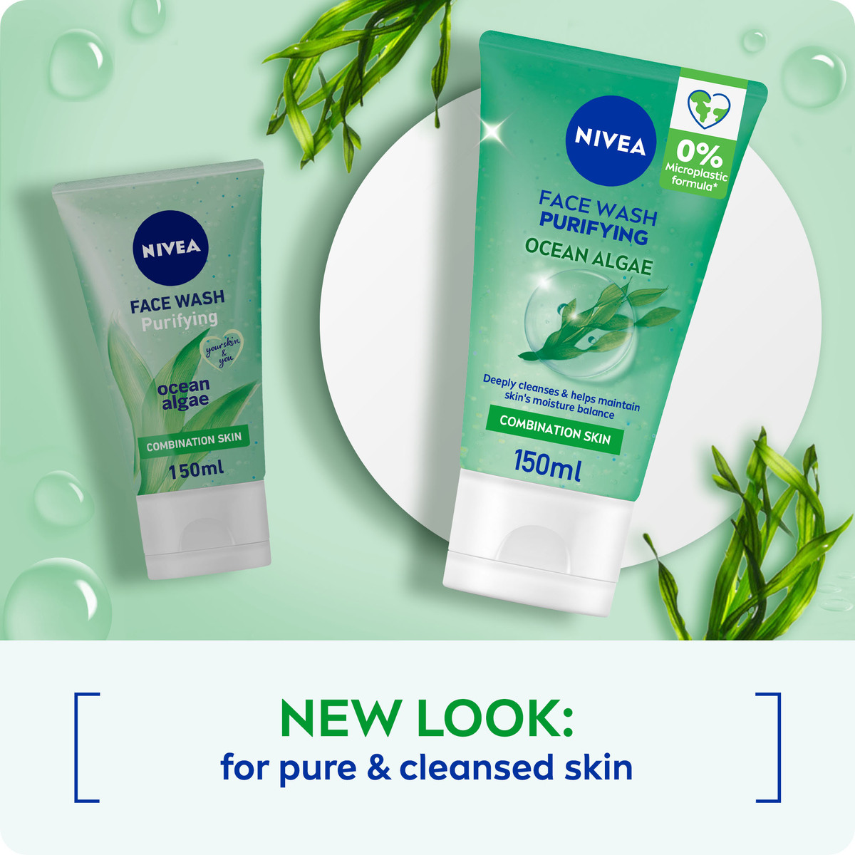 Nivea Face Wash Cleanser Purifying Cleansing 150 ml