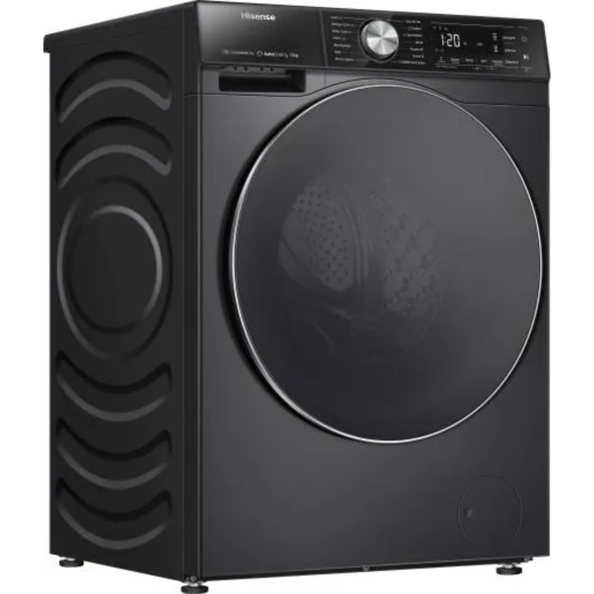 Hisense Front Load Washer & Dryer, 12/8 Kg, 1400 RPM, WD5S1245BB