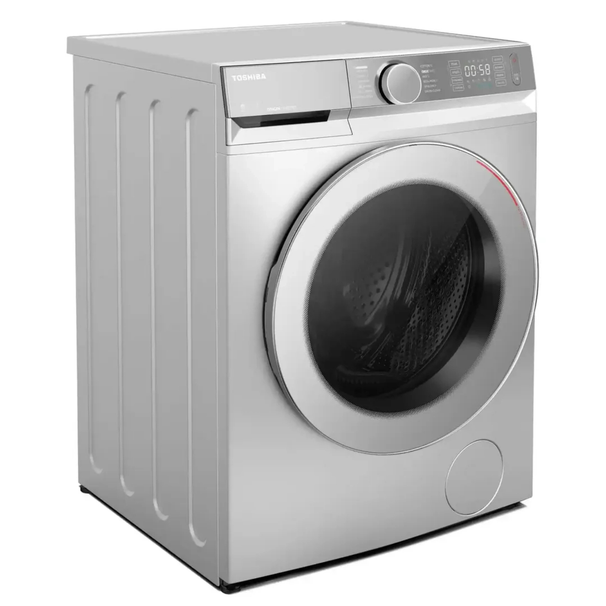 Toshiba Front Load Washer and Dryer, 10/7 kg, 1400 RPM, White, TWD-BM110GF4B(WS)