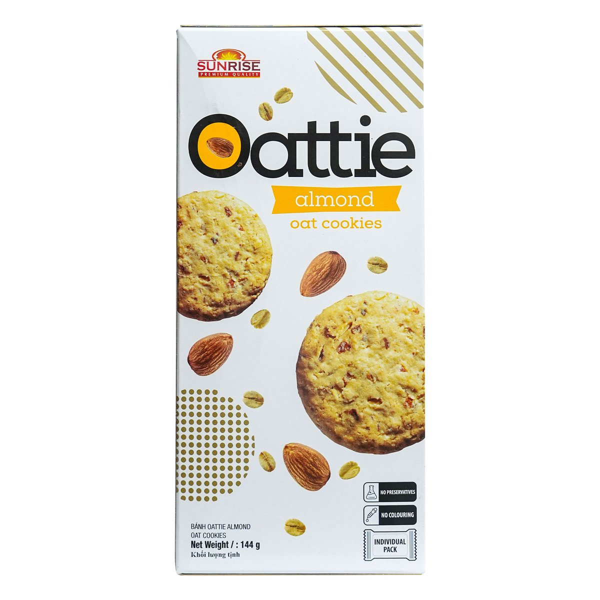 Sunrise Oattie With Almond Oat Cookies 144 g