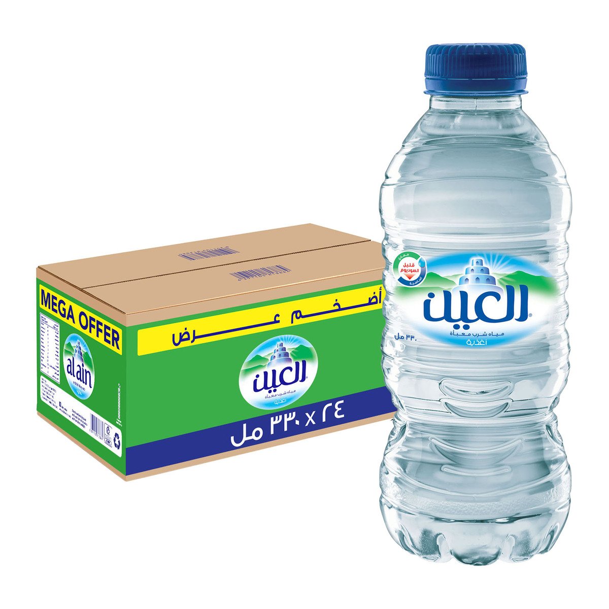 Al Ain Bottled Drinking Water 24 x 330 ml