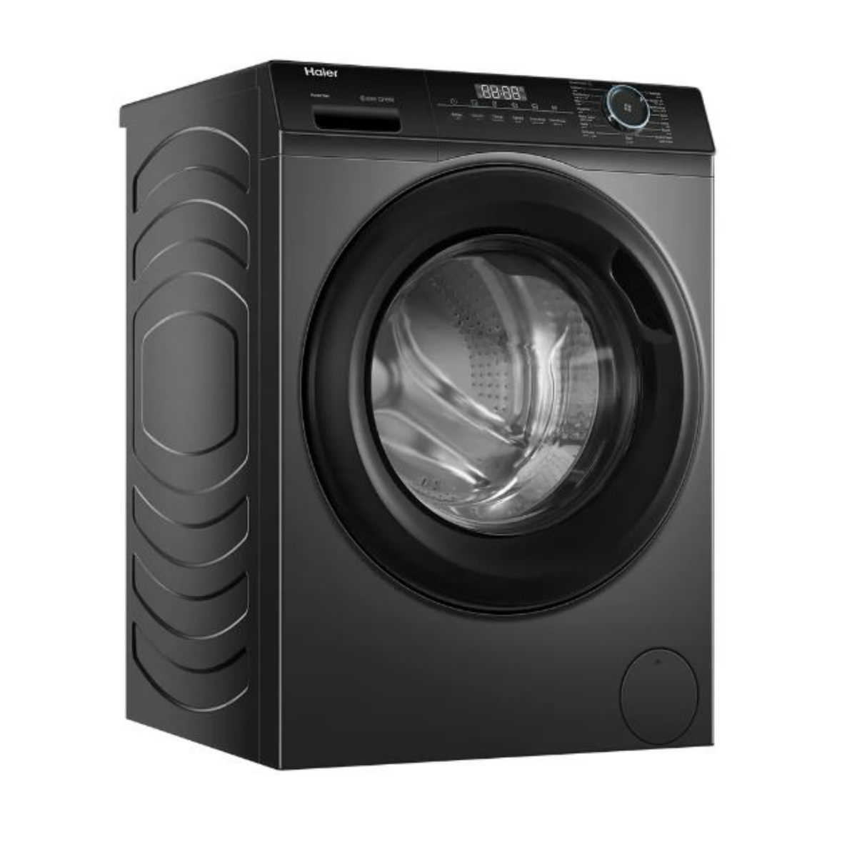 Haier Front Load Washer, 9 kg, 1200 RPM, Starry Silver, HW90-BP192929S6