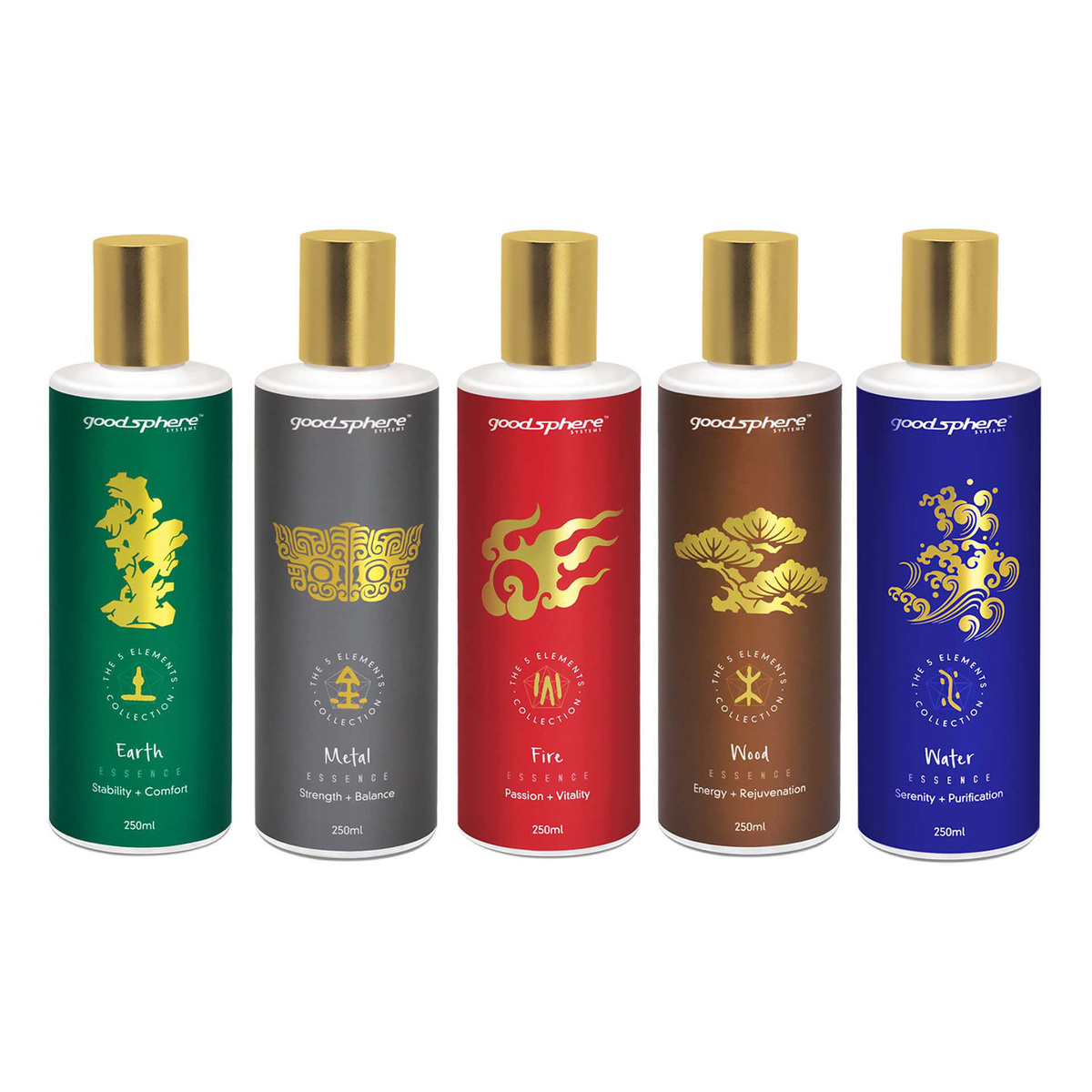 Goodsphere Aroma Essence The 5 Elements Collection, Earth, 250ml, GS-250ML-5E-EA