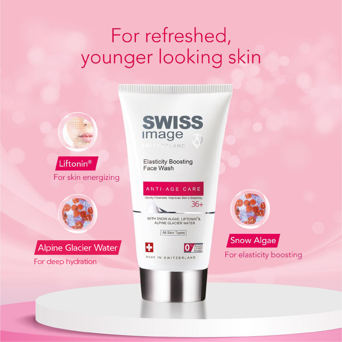 Swiss Image Anti Age Care Elasticity Boosting Face Wash 150 ml