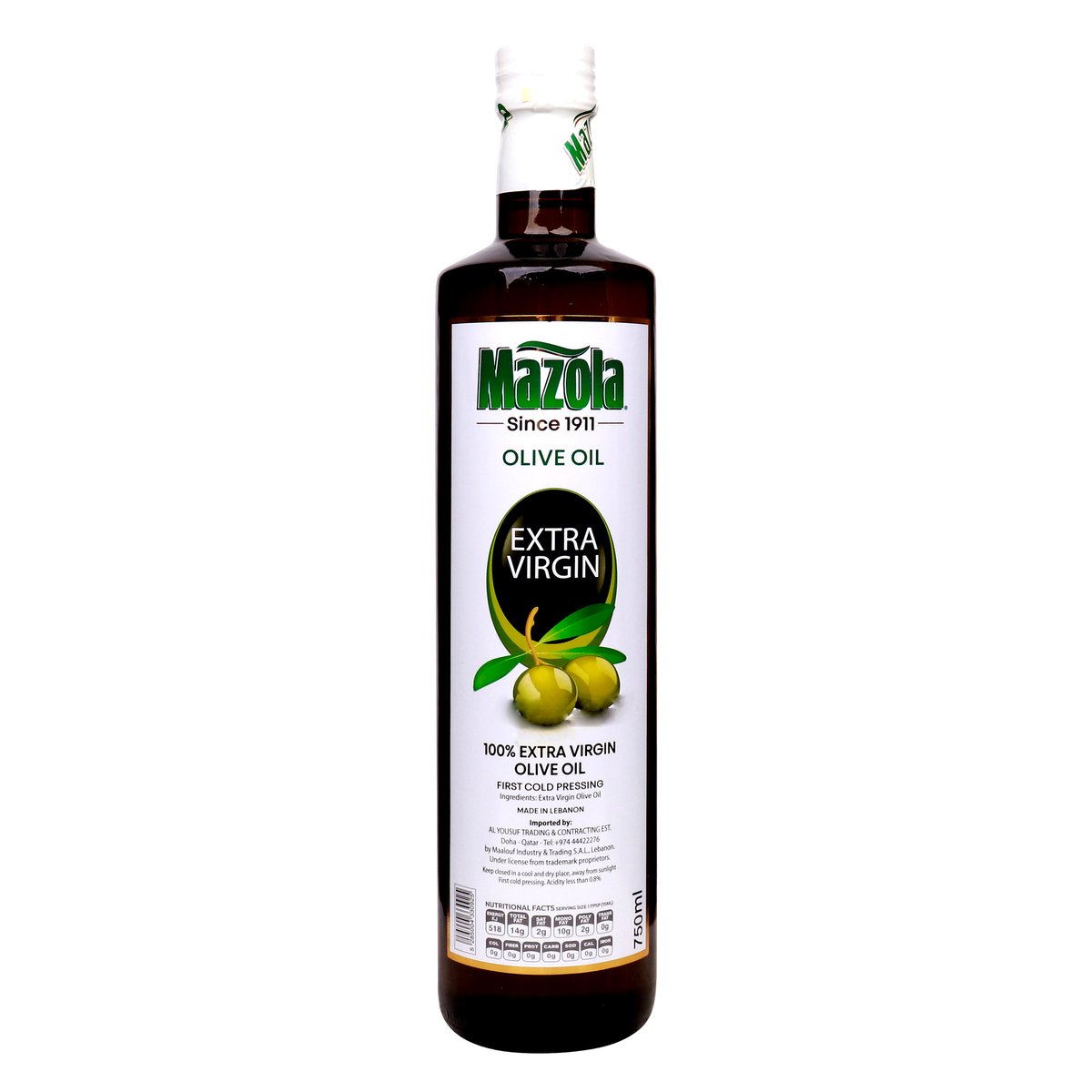 Mazola Extra Virgin Olive Oil 750 ml