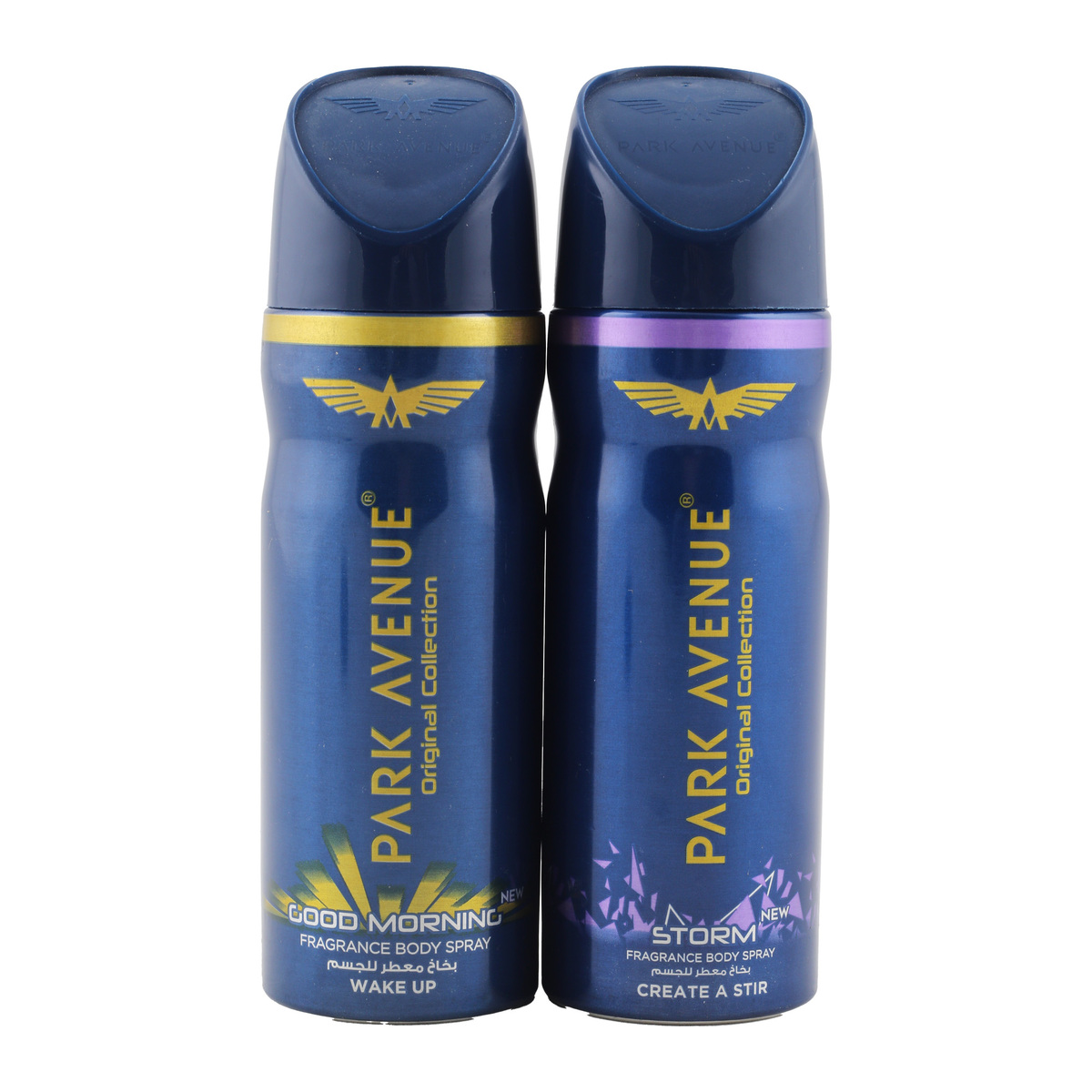 Park Avenue Deodorant Body Spray For Men Signature Assorted Value Pack 2 x 150 ml