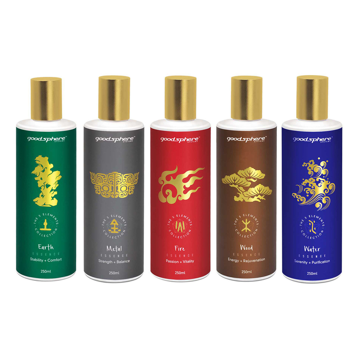 Goodsphere Aroma Essence The 5 Elements Collection, Fire, 250ml, GS-250ML-5E-FR