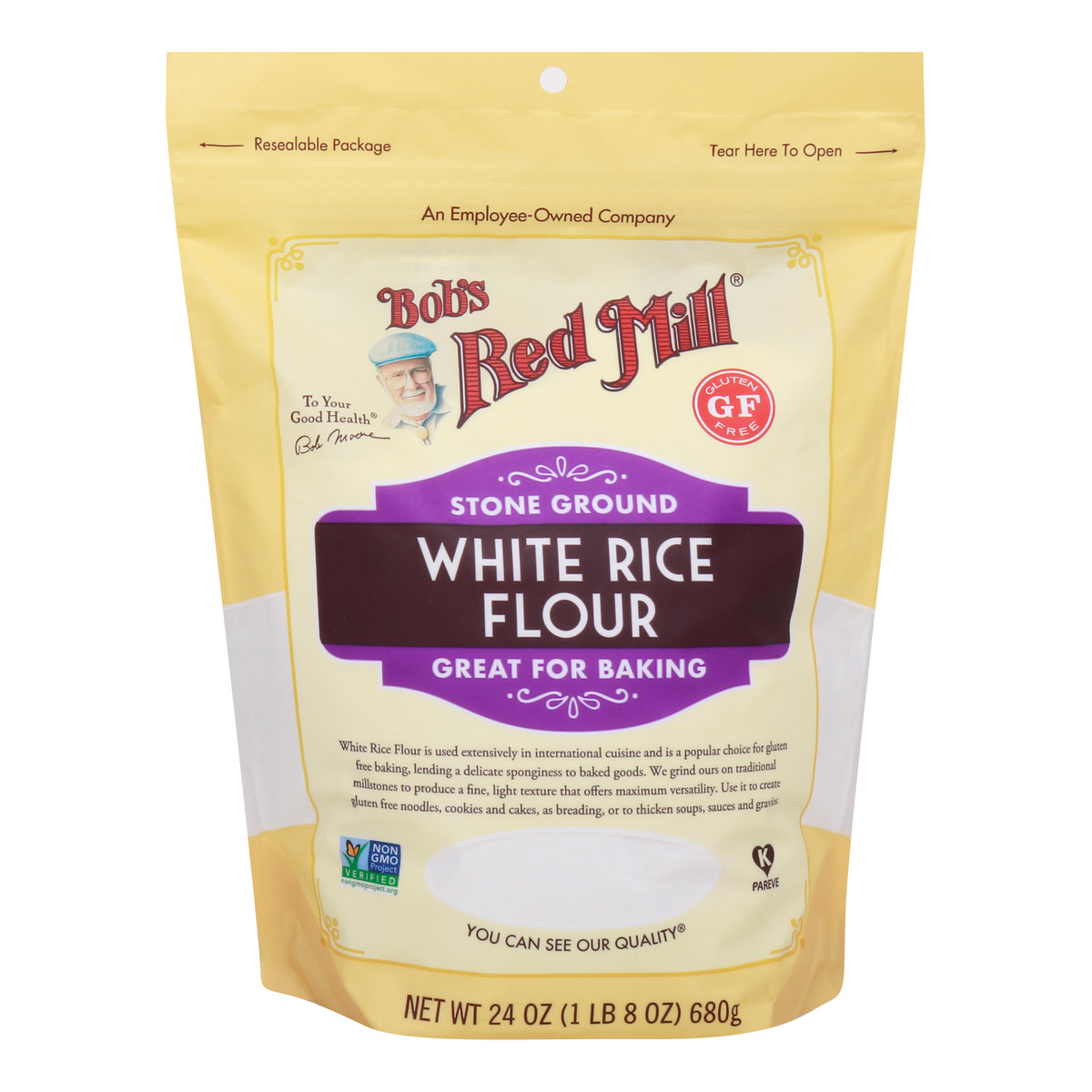 Bob's Red Mill Stone Ground White Rice Flour 680 g