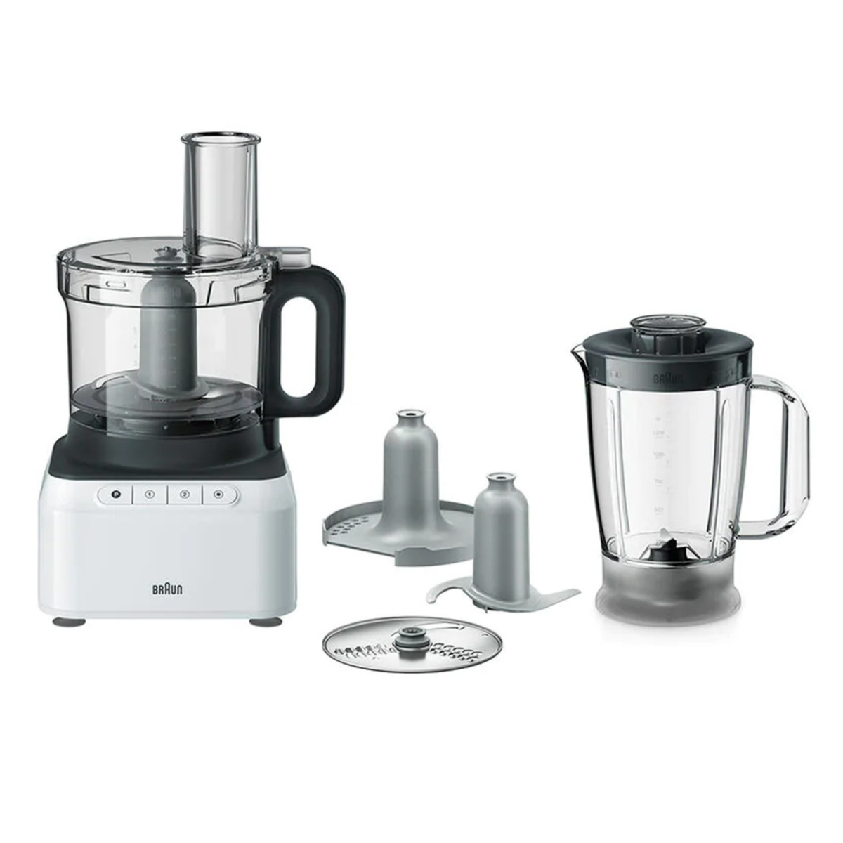 Braun Food Processor, 800W, White, FP3131WH