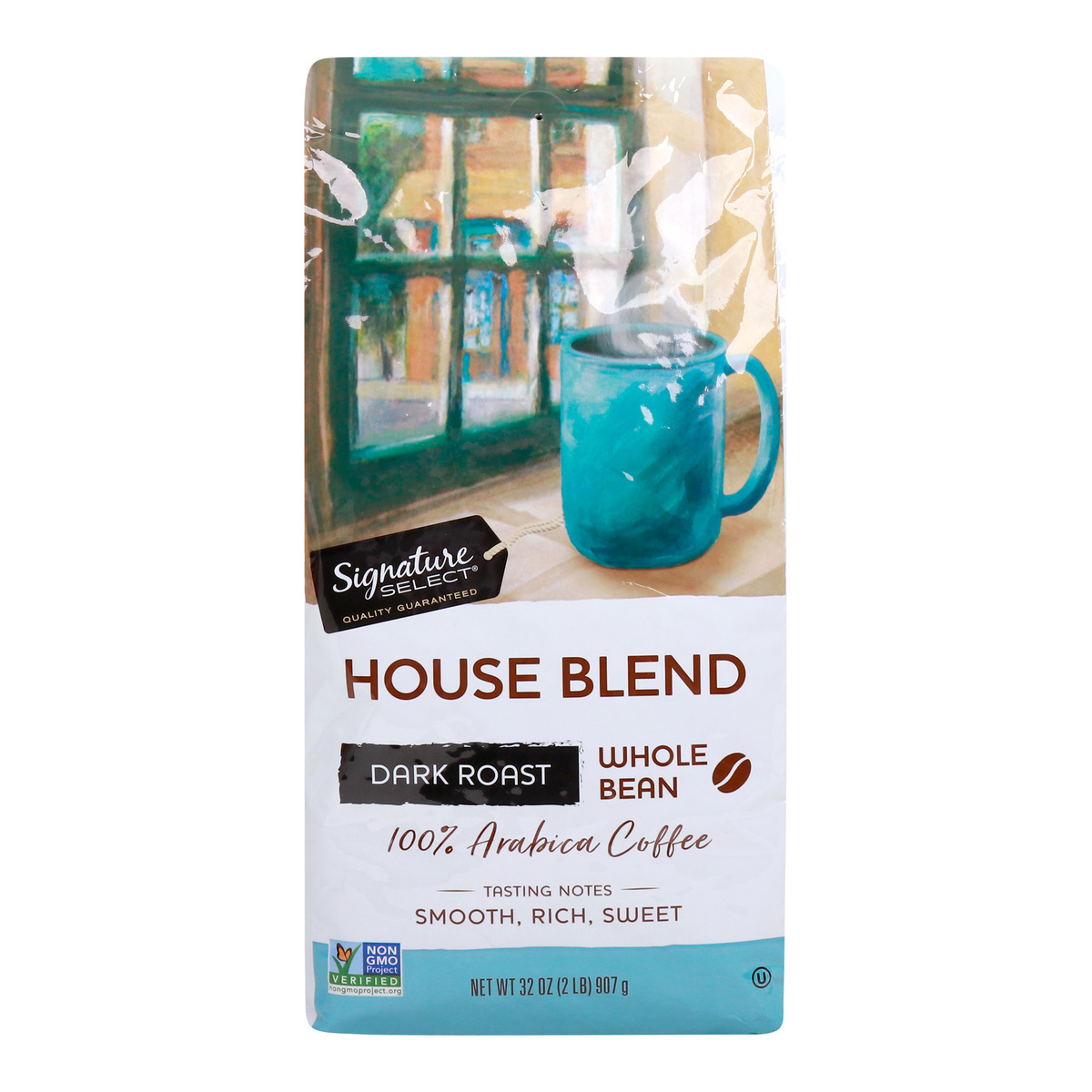 Signature Select House Blend Dark Roast Whole Bean Coffee 907 g