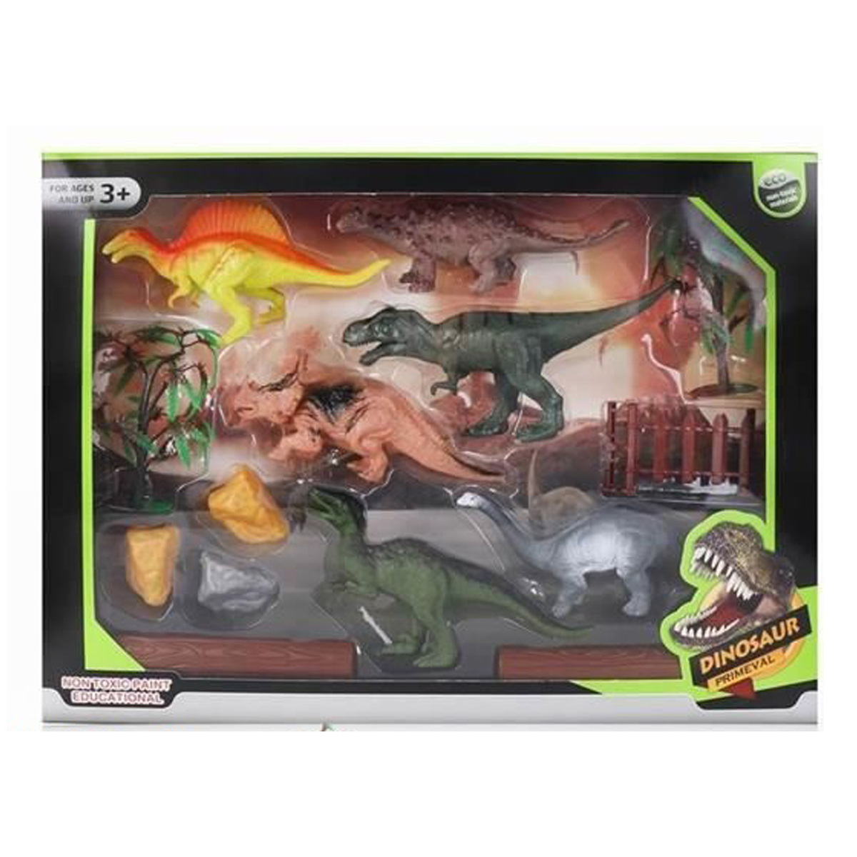 Skid Fusion Dinosaur Play Set AS-138-1