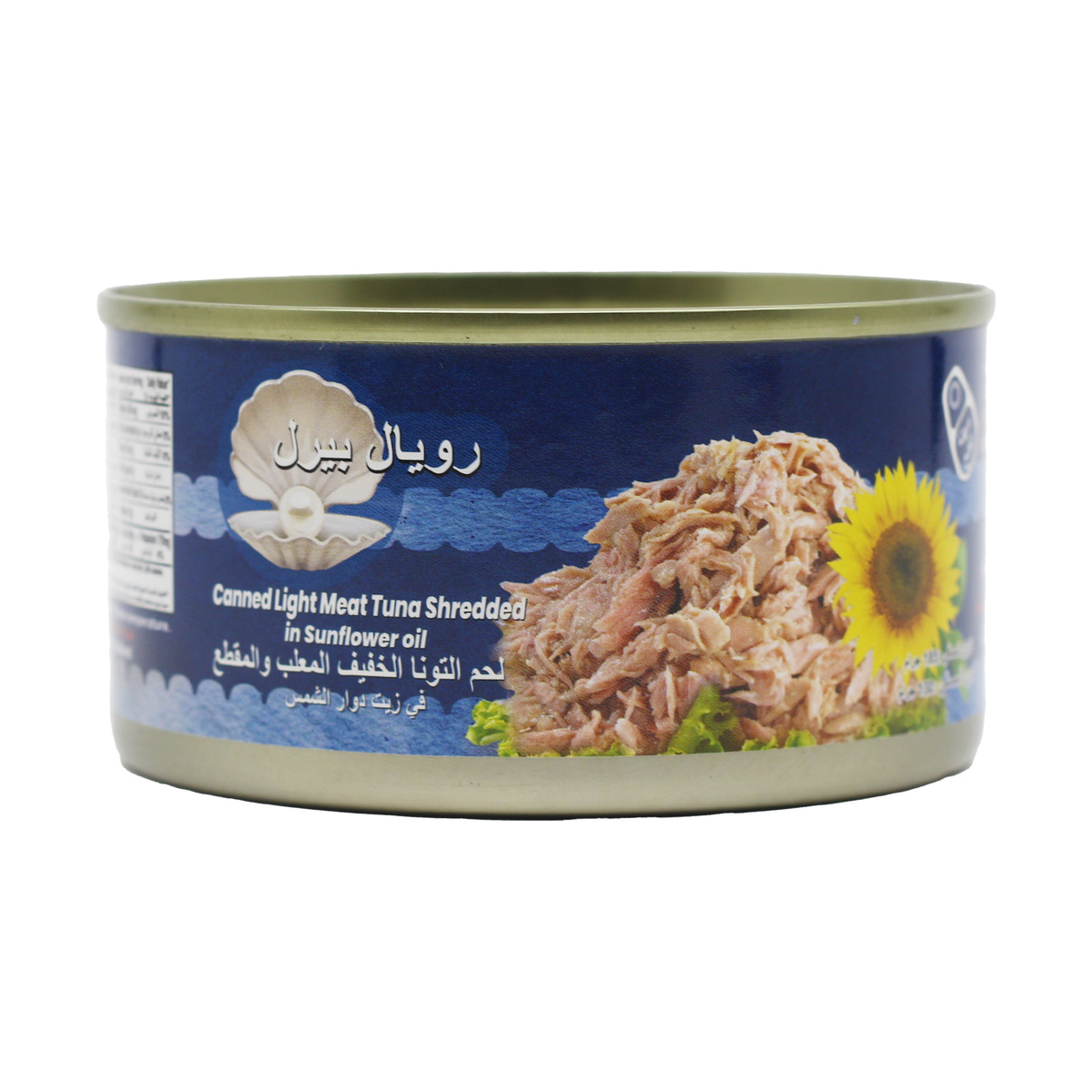 Royal Pearl Light Meat Tuna Shredded In Sunflower Oil 185 g