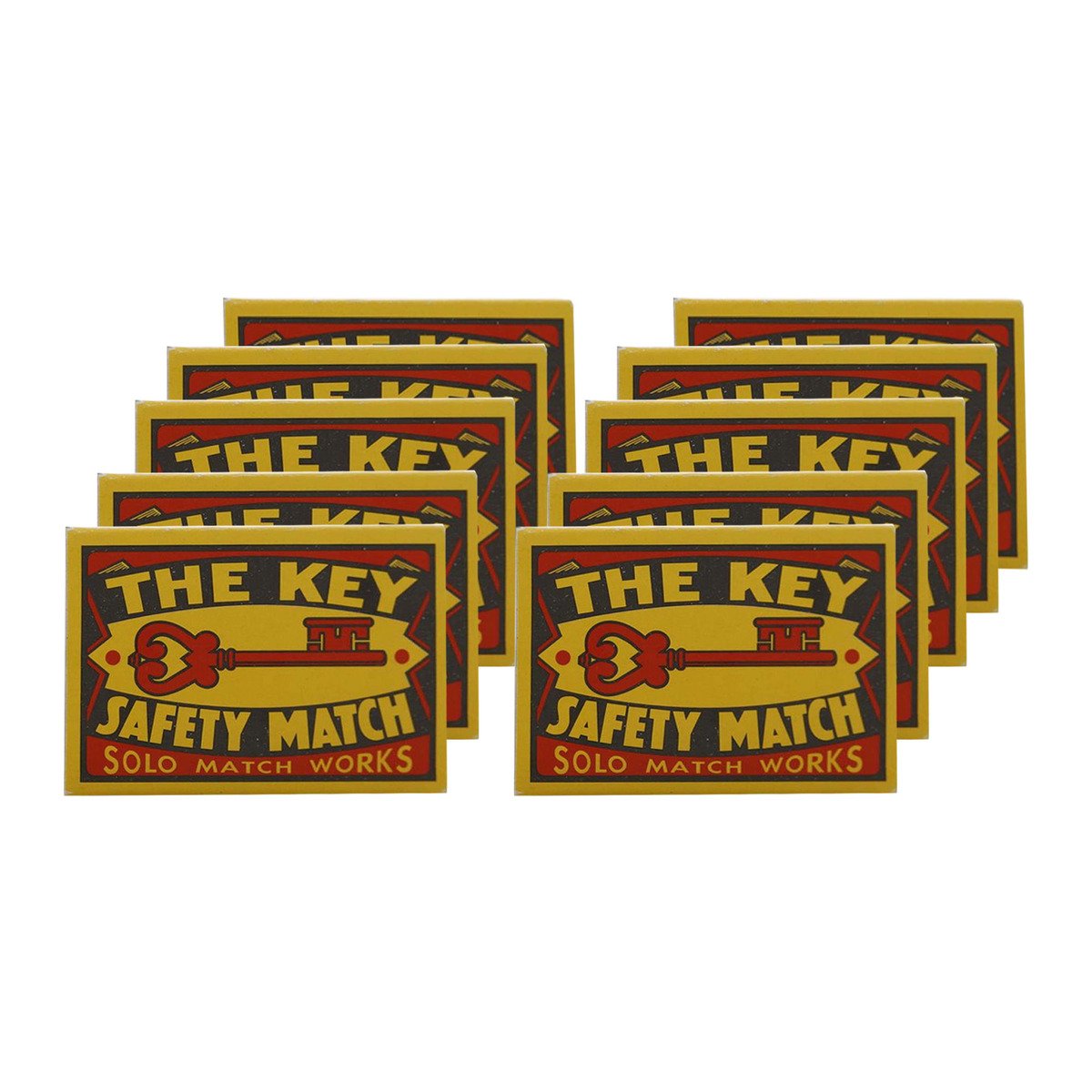 Solo The Key Safety Match Box Small 10 pcs